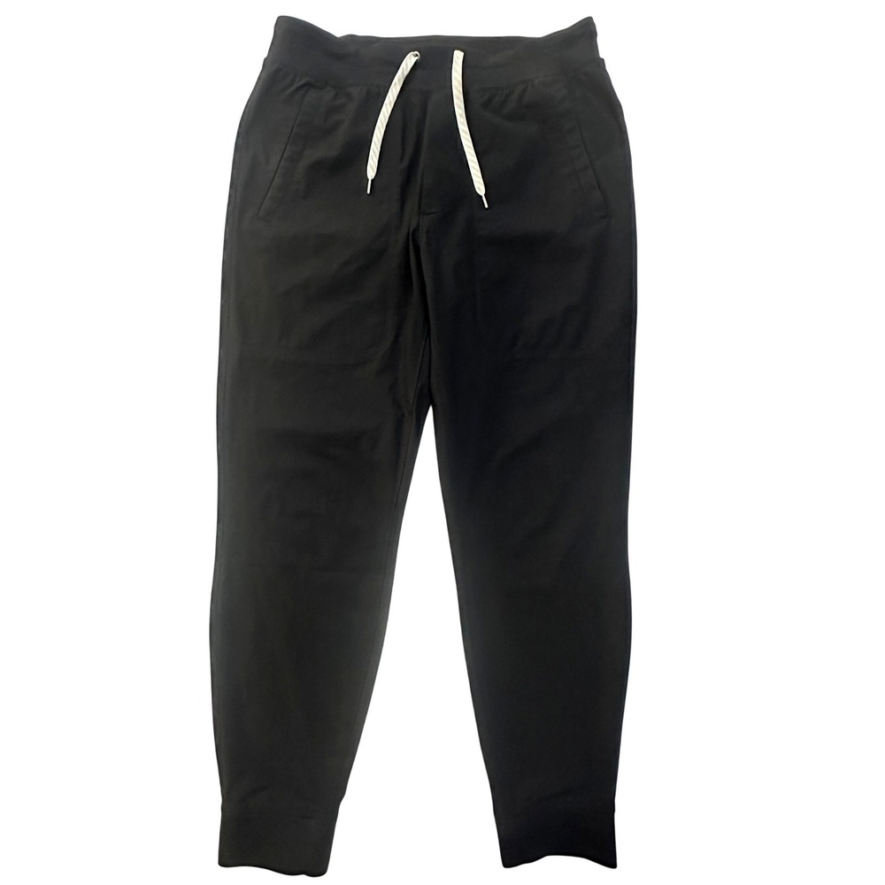 Vuori Meta Jogger Mens Medium Black V436 Tapered Performance Activewear Pants
